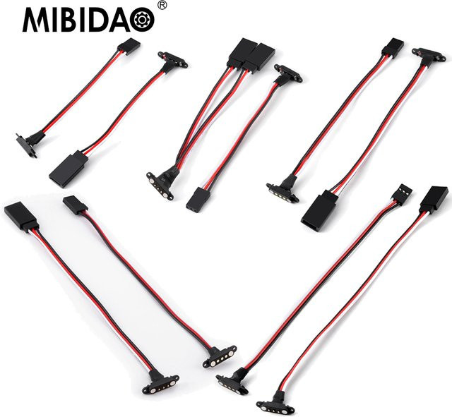 MIBIDAO Magnetisches Snap-on-JR-Verlängerungskabel Y-Kabel, Zubehör - Bild 1