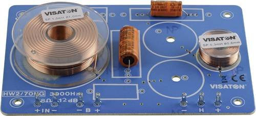 Visaton HW 2/70 NG 2-Wege Frequenzweiche 8 Ohm - Bild 1