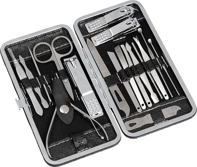 genialo Maniküre-Set, 18-teilig, Unisex - Bild 1