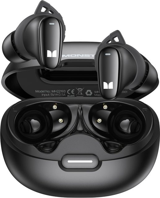 Monster N-Lite 206 Bluetooth-Headset TWS in Schwarz - Bild 1