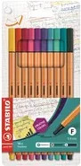 STABILO Fineliner point 88 Set mit 10 Stück in Multicolor - Bild 1