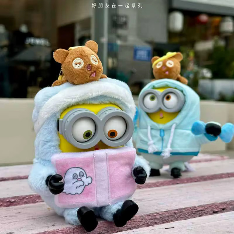 52toys Bob&Tim Minions Better Toggther Series, Puppe, Rucksack Anhänger, Mystery Box - Bild 3