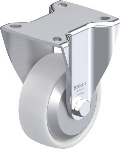 Blickle Bockrolle BH-PO 100G-1-FA in Weiß mit 100mm Rad-Durchmesser und 280kg Tragfähigkeit - Bild 1