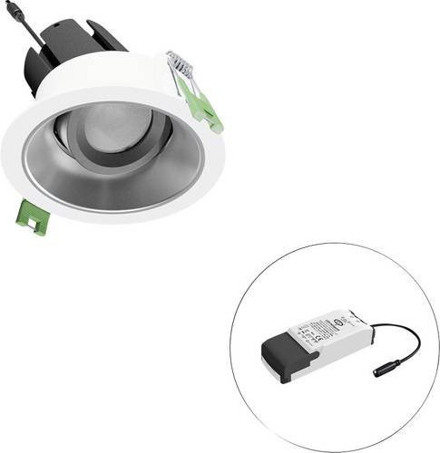 EVN LED-Deckenstrahler F05R14SM1340L38P in Weiß, rund und verstellbar - Bild 1