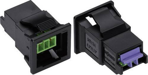 WAGO 893-2002 WINSTA KNX Netz-Steckverbinder Buchse, gerade, 2-polig, 3A, Grün - Bild 1