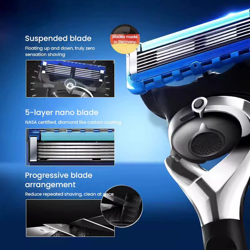 Gillette Fusion 5 ProGlide Rasierer für Herren mit Magnetständer - Bild 2