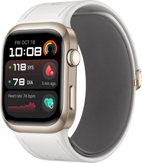Huawei Watch D2 Smartwatch in Weiß mit Bluetooth, EKG, Schlafüberwachung, SpO2, Herzfrequenzmessung und Telefonfunktion - Bild 1