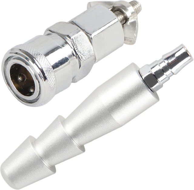 Vac U Lock Schnellkupplungs-Adapter aus Aluminiumlegierung für M6 M8 M10 Linearantriebe, Farbe: Silber - Bild 1