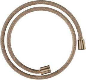 Hansgrohe Textilbrauseschlauch in Gold, 125 cm, mit Anti-Kink und Anti-Twist Funktionen - Bild 1