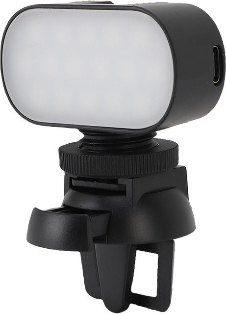Koogeelife RGB LED Selfie-Licht Tragbar Schwarz Multicolour mit USB-C Anschluss und einstellbarer Helligkeit - Bild 1