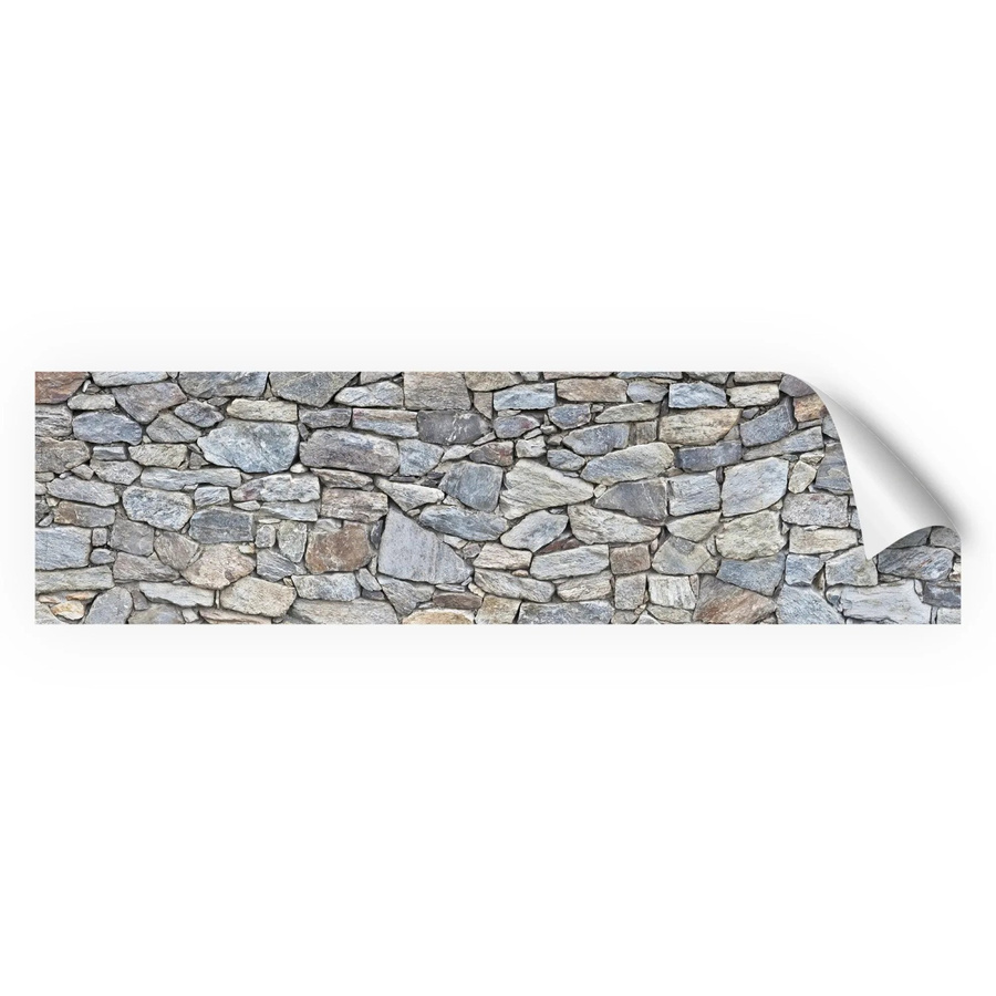 Myspotti Küchenrückwandfolie Massimo in Grau mit Tile-Look, B: 220 cm, H: 60 cm - Bild 2