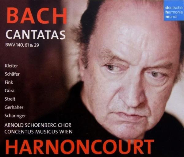 Bach Kantaten 29 61 & 140 mit Bonus-CD Deutsche Harmonia Mundi Harnoncourt Klassik CD - Bild 1