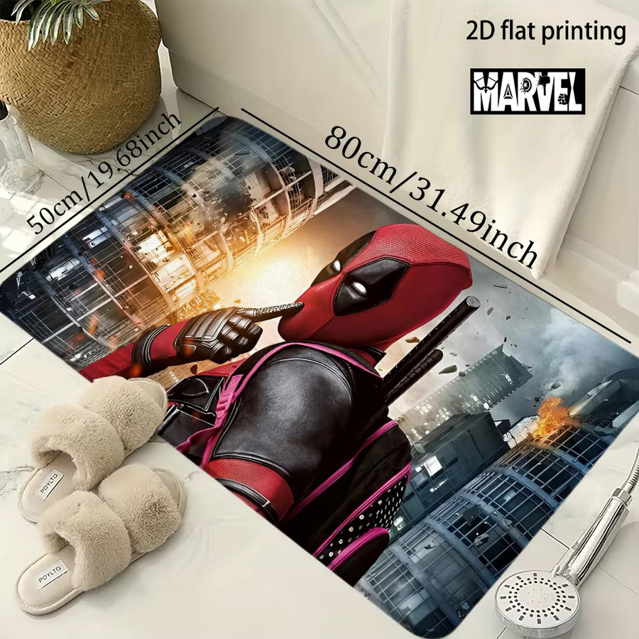 Beast Kingdom Marvel Deadpool Fußmatte, mehrfarbig, B/T: 60 x 60 cm - Bild 4