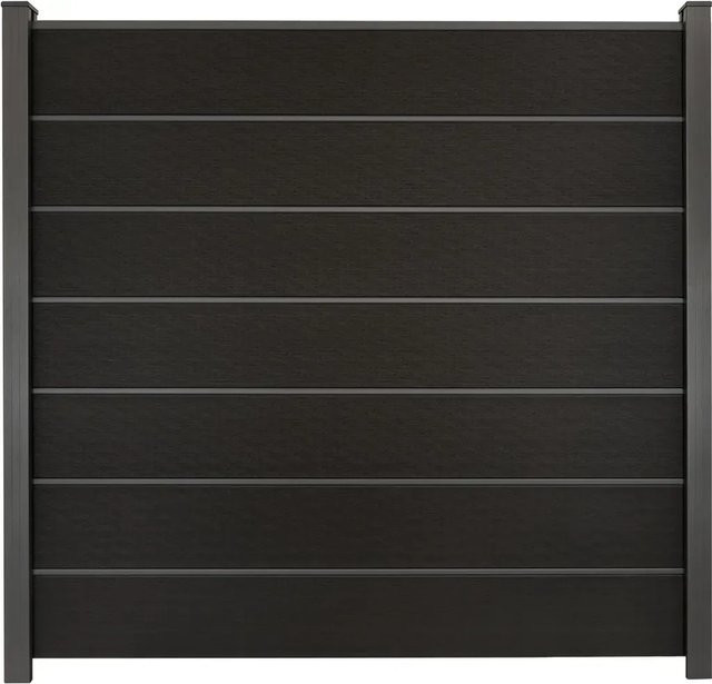 GroJa Solid Grande Premium Steckzaunsystem Schwarz B/H: 180 x 180 cm - Bild 1