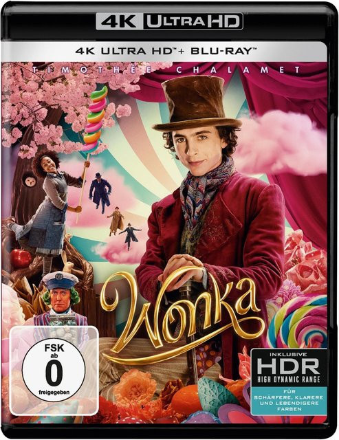 Wonka 4K Ultra HD Blu-ray Kombi-Edition mit zusätzlicher Blu-ray - Bild 1