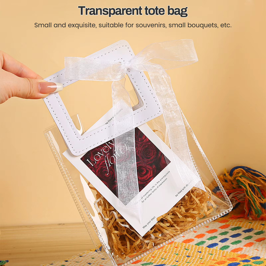 20 Stück transparente Geschenktüten aus Kunststoff für deine Geschenke - Bild 2