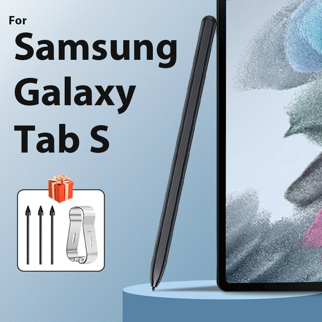 Samsung Stylus S Pen für Galaxy Tab mit magnetischer Befestigung und Palm Rejection, Farbe: Schwarz - Bild 1