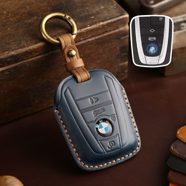 Schutzhülle für BMW I3 und I8 New Energy Elektrofahrzeugschlüssel in Blau - Bild 1