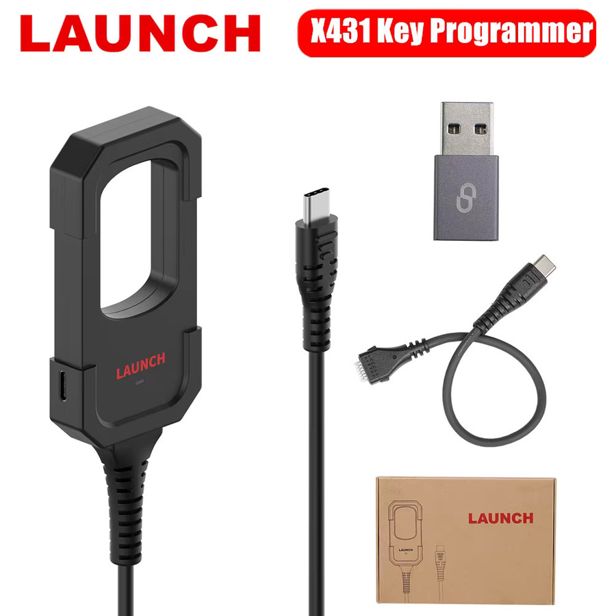 Launch X431 Schlüsselprogrammierer Haupteinheit in Schwarz zur Verwendung mit LAUNCH X431 IMMO ELITE und X431 IMMO PLUS - Bild 2