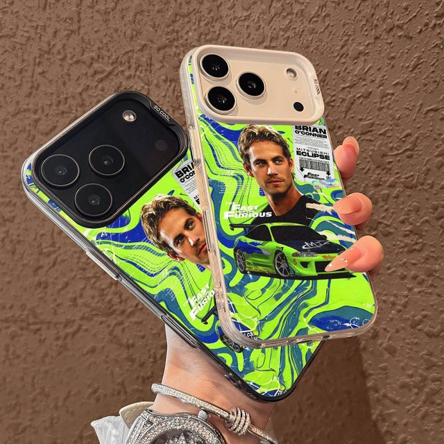 Paul Walker Fast And Furious Schutzhülle für iPhone 17 16 15 14 13 12 11 Pro Max Plus in Multicolor - Bild 1