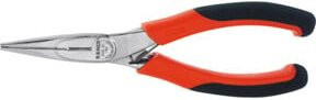 Bahco Flachrundzange ERGO gerade aus Chrom-Vanadium in Multicolour, Länge: 140 mm - Bild 1