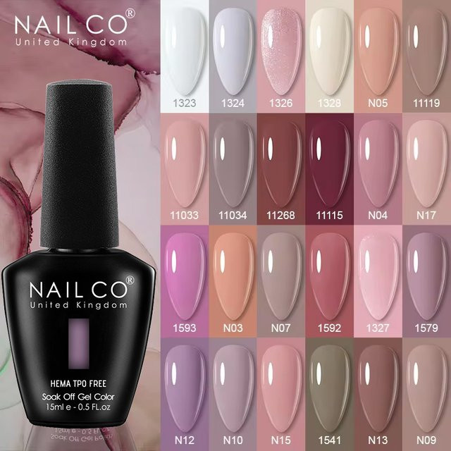 NAILCO Gel Nagellack, Glänzend, TPO-frei, HEMA-frei - Bild 1
