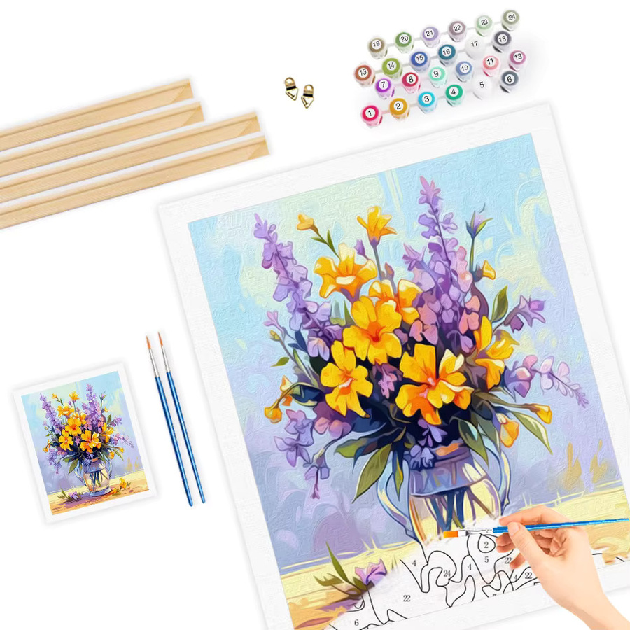 RUOPOTY Malen nach Zahlen, Natur, Set / Bundle - Bild 3