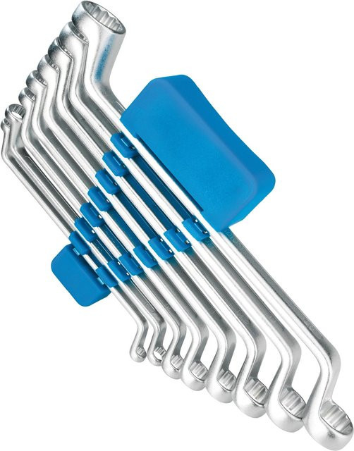 LUX-TOOLS Ringschlüssel Satz 8-teilig, Farbe Silber - Bild 1