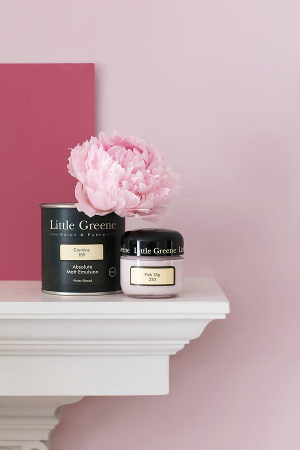 Little Greene Absolute Matt Emulsion Wandfarbe Clay Mid 153 Braun 10 l - Bild 1