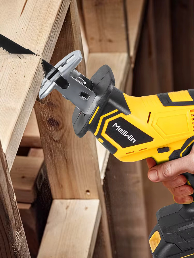 MELLWIN Bürstenlose elektrische Säbelsäge schnurlose CutSaw für Metall und Holz kompatibel mit Makita 18V Akku - Bild 6