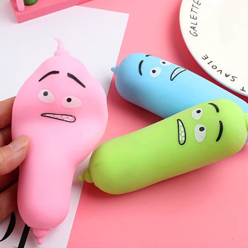 Meade Lustige Wurst, Weiches Spielzeug, Kunststoff, Dekompression Werkzeug - Bild 2