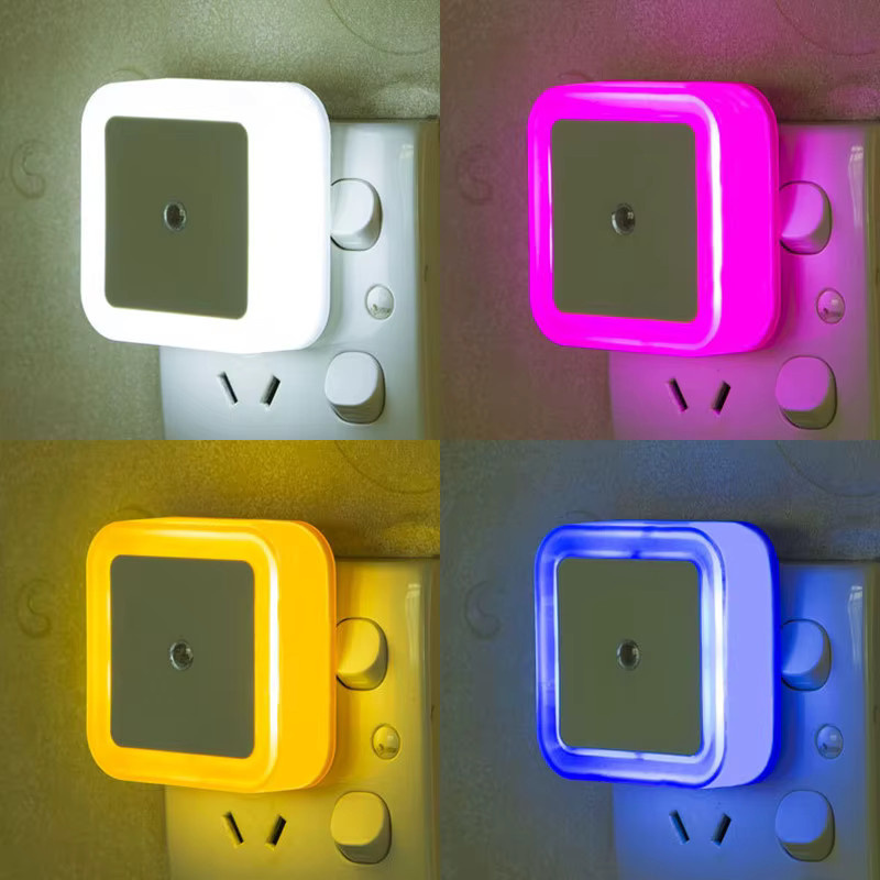 Feimefeiyou Mini LED Nachtlicht mit Sensor in Weiß für Kinderzimmer und Schlafzimmer - Bild 2