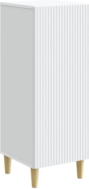 vidaXL Sideboard Weiß im Vintage-Design aus Holzwerkstoff B/T/H: 33 x 34,5 x 90 cm - Bild 1