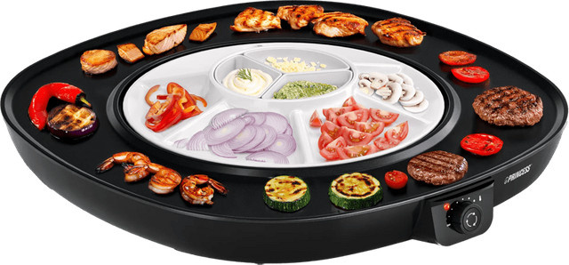 Princess Table Chef Pirouette Drehbare Servierplatte Schwarz Durchmesser: 45 cm - Bild 1