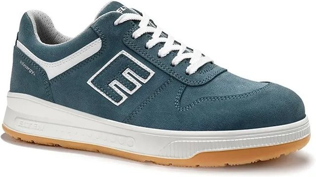 Elten Sicherheitshalbschuh Jamain XXST Jeans Low ESD S2 aus Leder in Blau/Schwarz Größe 40 - Bild 1