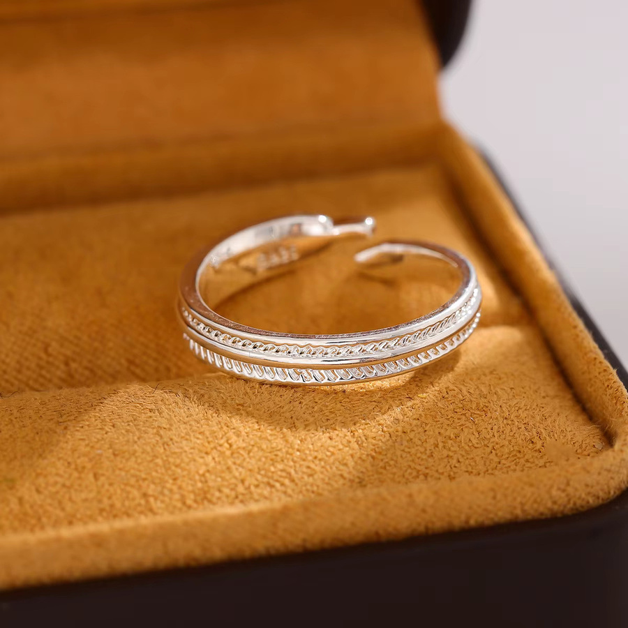 GaGa-Duck Ring, 925 Silber, Blatt, Federn - Bild 4