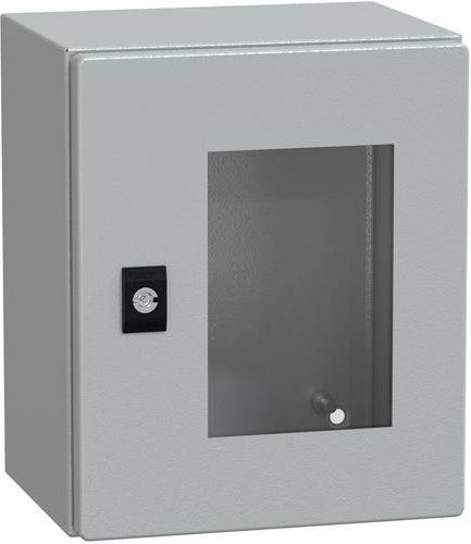 Schneider Electric Tür aus Stahl in Grau, B/H/T: 20,0 x 30,0 x 25,0 cm - Bild 1