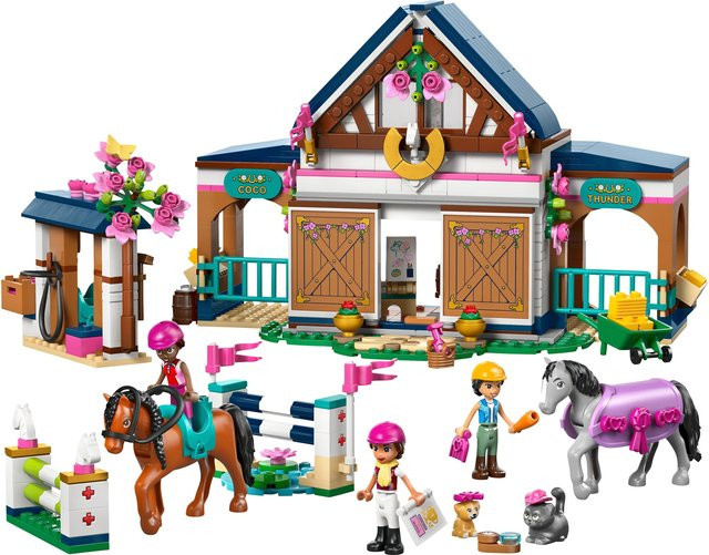 LEGO Friends Pferdestall und Reitschule Spielset ab 7 Jahren - Bild 3