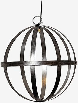 Solarzelle Globus Astri von Star Trading in Silber und Grau, Höhe: 25 cm - Bild 1