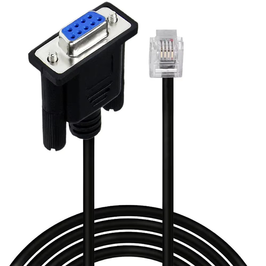 APC Serielles Konsolenkabel DB9 auf RJ11 6P4C in Schwarz, Länge: 1,8 m - Bild 6