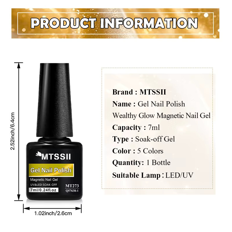 MTSSII Nagellack, 7 ml, schimmernd - Bild 6