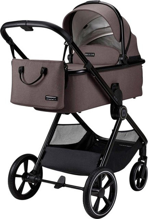 Moon Kombikinderwagen Aura Trio-Set inkl. Babyschale Cosmo 2.0 braun