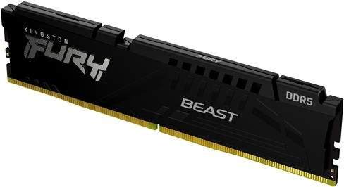 Kingston FURY Beast DDR5 Arbeitsspeicher Modul 16 GB DDR5-6000 DIMM 288-PIN Schwarz - Bild 1