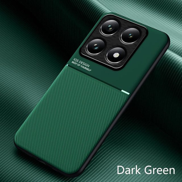 Robuste Anti-Rutsch-Schutzhülle für Xiaomi 17 mit magnetischem Saug-Halter in Schwarz - Bild 1