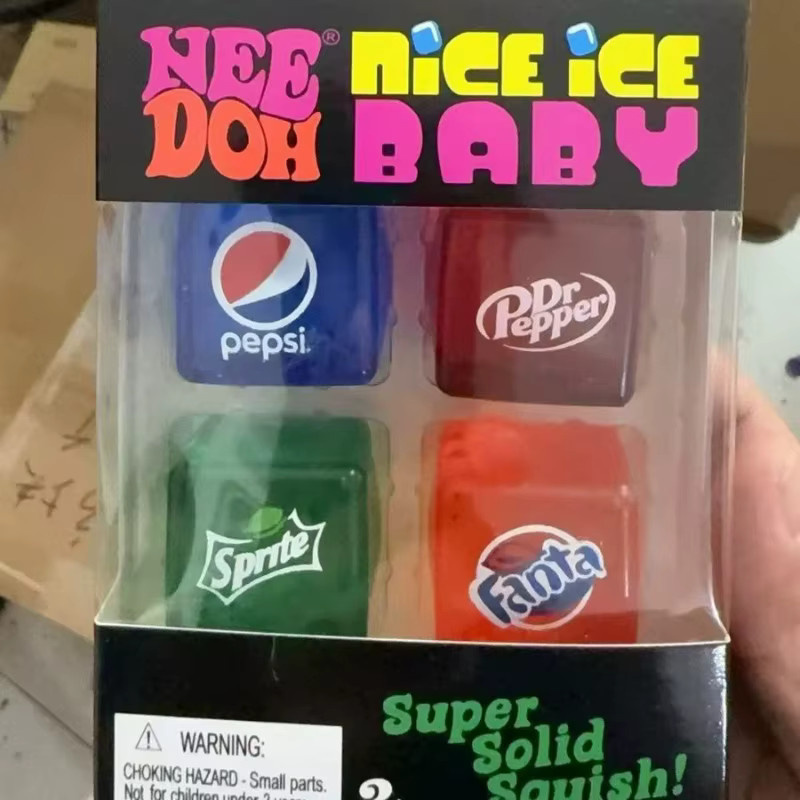 Schylling Needoh Nice Cube, Sensorischer Stressabbau-Würfel, Fidget-Spielzeug - Bild 5