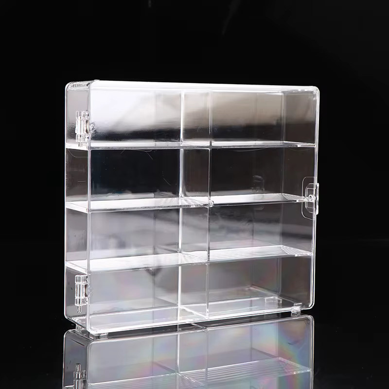 JETTING Acryl-Aufbewahrungsbox für Modellautos im Maßstab 1:64, transparent mit Deckel - Bild 3