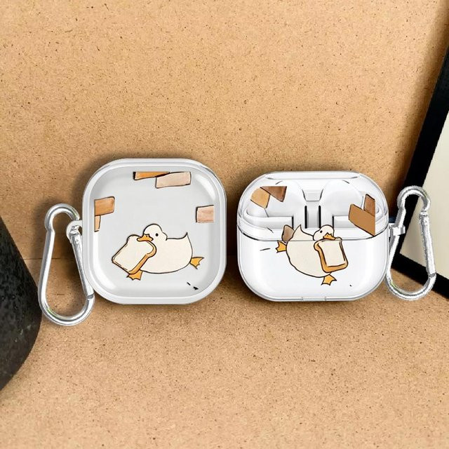 Lustige Enten Kopfhörerhülle für Samsung Galaxy Buds Pro, Buds 3 Pro, Buds 3 FE und Buds Live - Bild 1