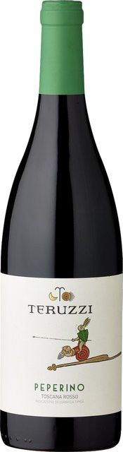 Teruzzi Peperino Rotwein, Merlot, 2022, Toskana, trocken, 0,75 l - Bild 1