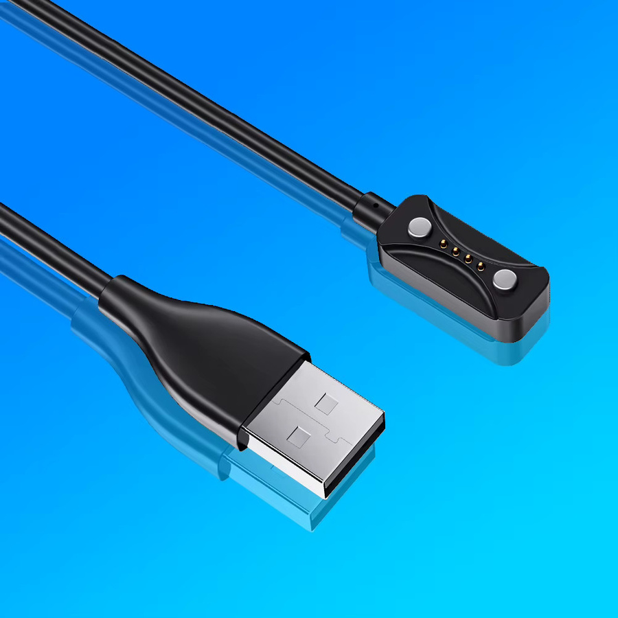 Magnetisches USB-C Ladekabel von Polar in Schwarz für Polar Pacer, Pacer Pro, Ignite 3 und Vantage V3, Länge: 1 m - Bild 3