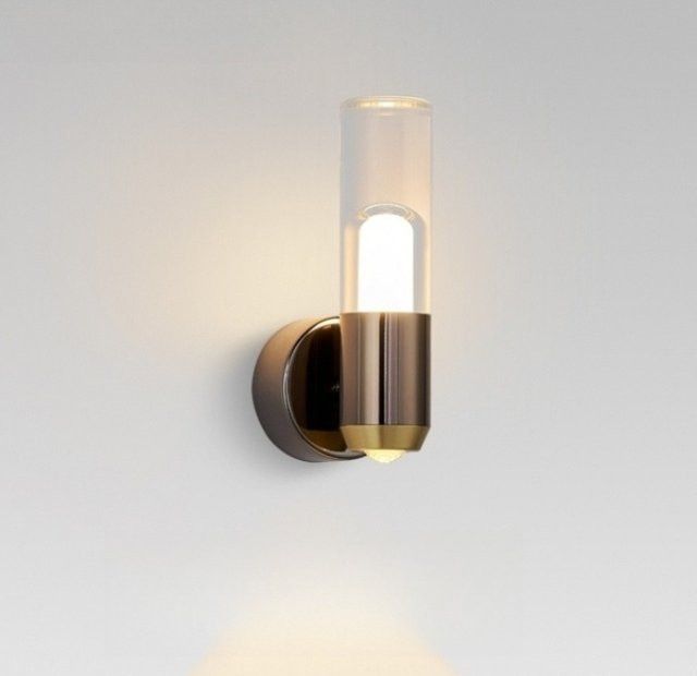 Claeted Moderne Wandlampe Nordic Luxus für Schlafzimmer und Wohnzimmer in Up-and-Down-Optik - Bild 1